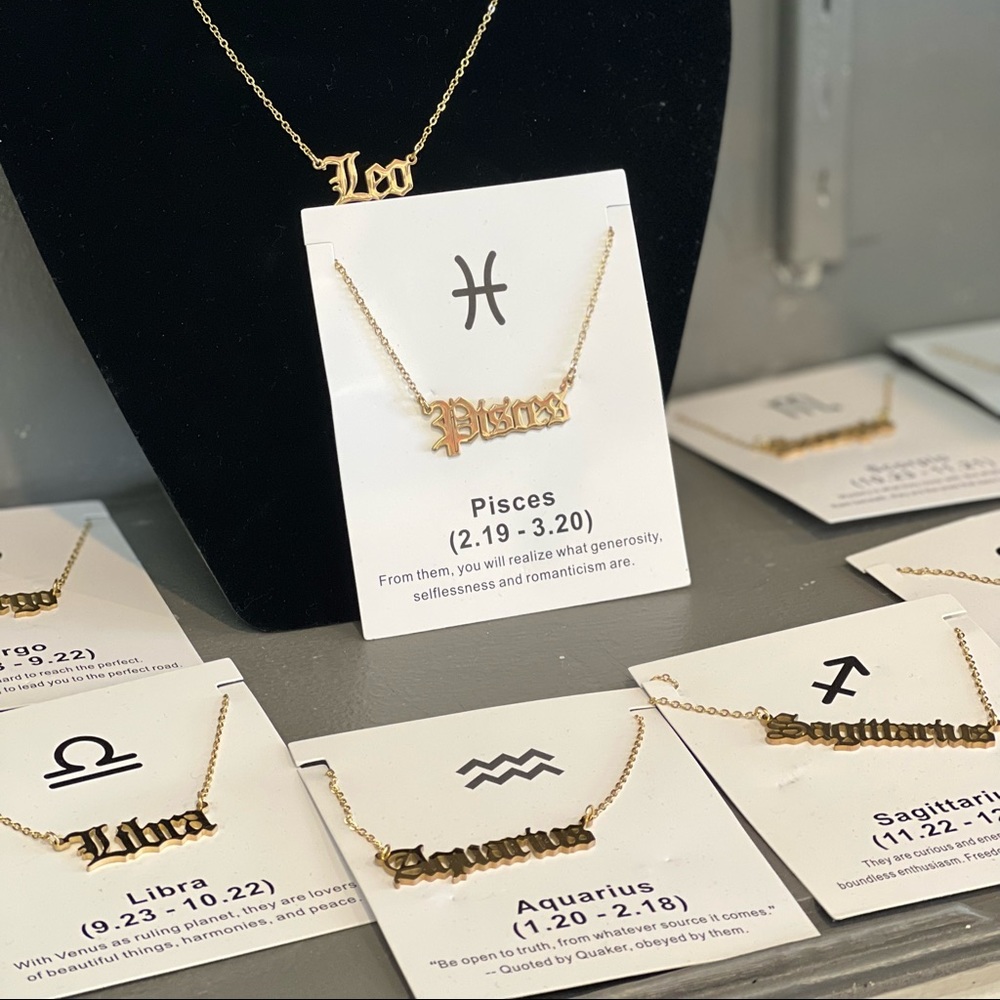 Zodiac Sign Necklace